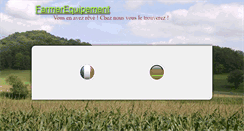 Desktop Screenshot of farmerequipement.com